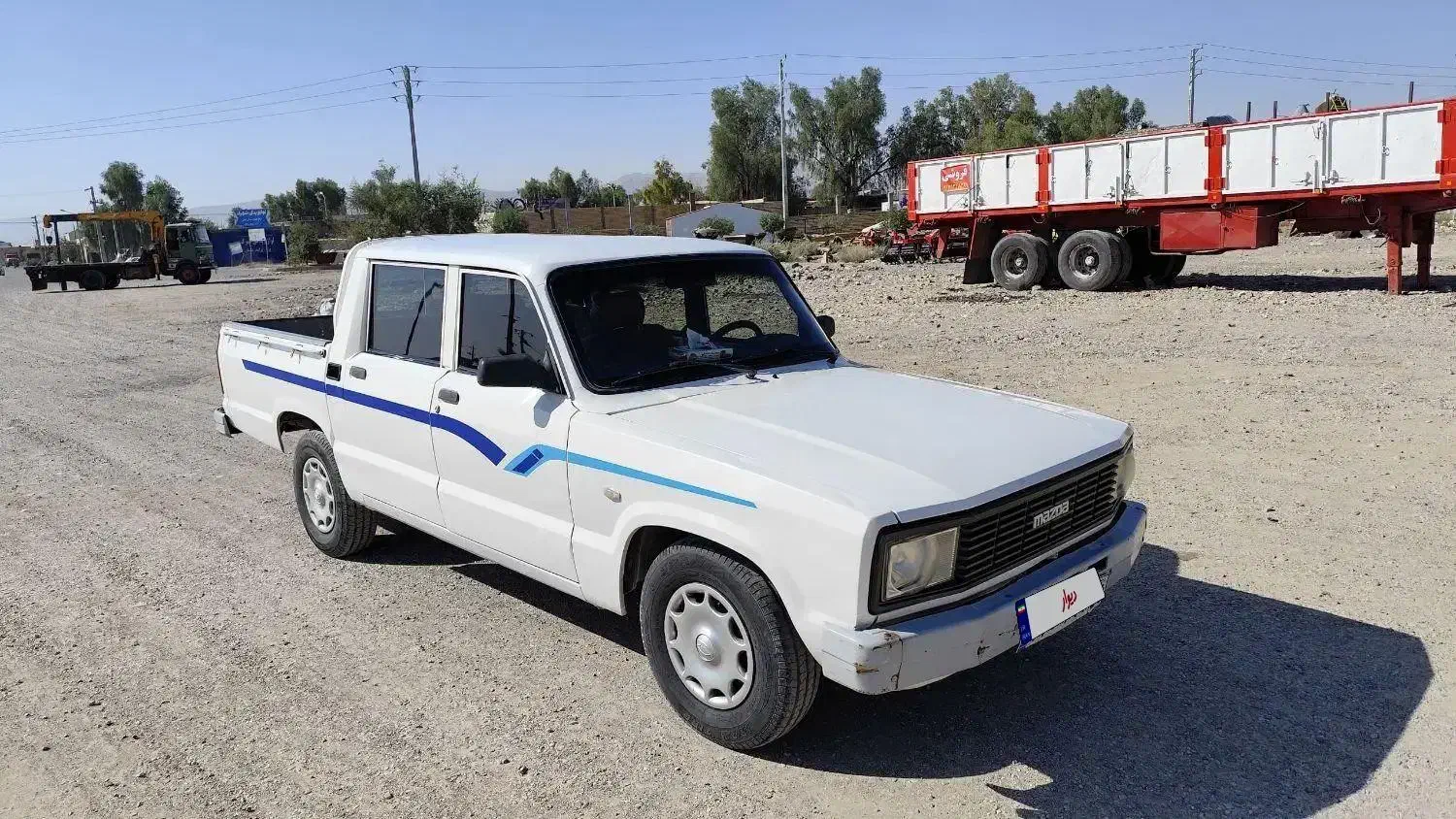 وانت مزدا ژاپن دوکابین مدل 1395|خودرو سواری و وانت|فسا, |دیوار