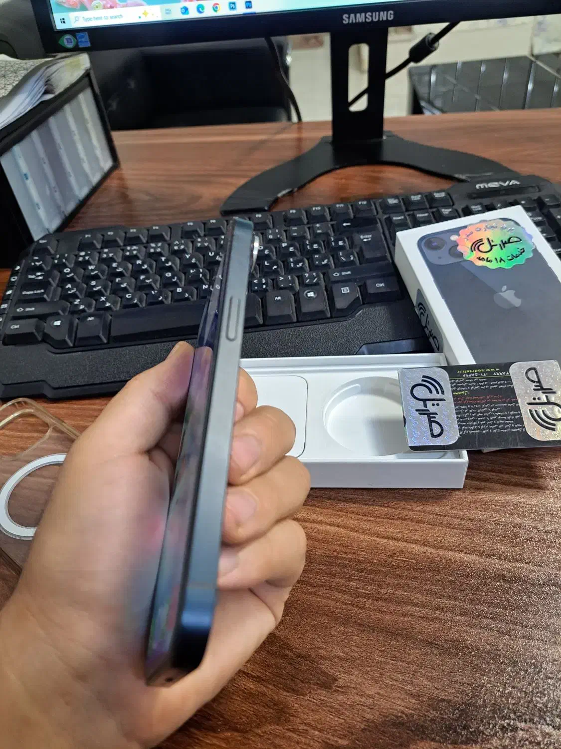 آیفون ۱۳نو باگارنتی۱۳ماه|موبایل|زنجان, |دیوار