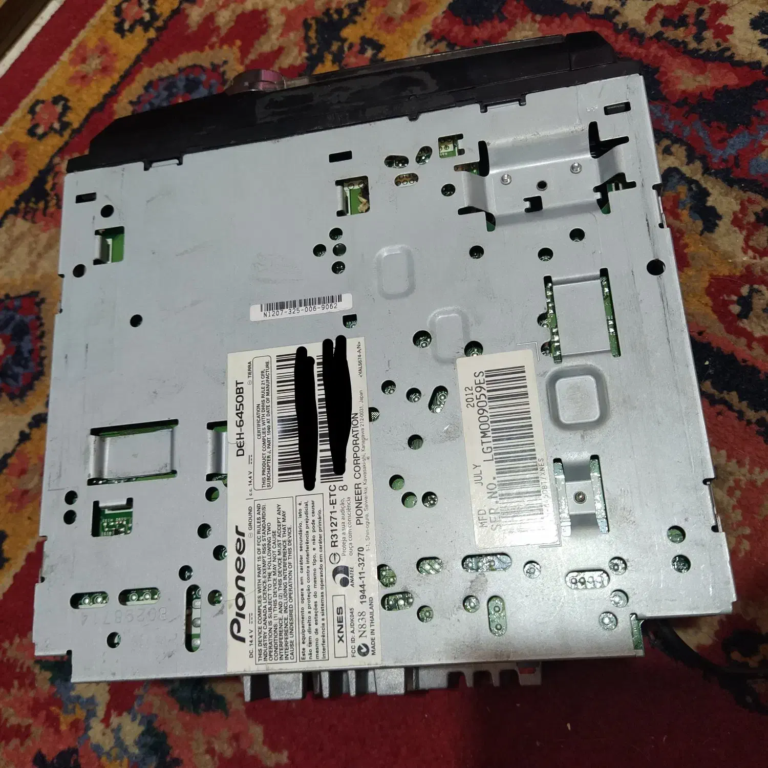 ضبط پخش PIONEER DEH-6450BT|قطعات یدکی و لوازم جانبی|کرج, شهرک شهرداری|دیوار