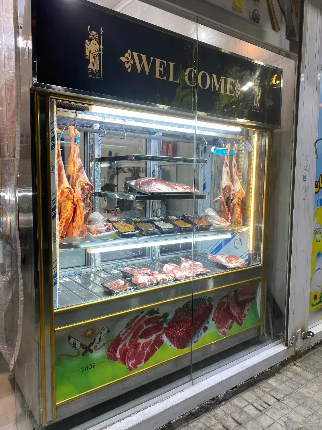 یخچال قصابی|یخچال و فریزر|شیراز, پشم شیشه|دیوار