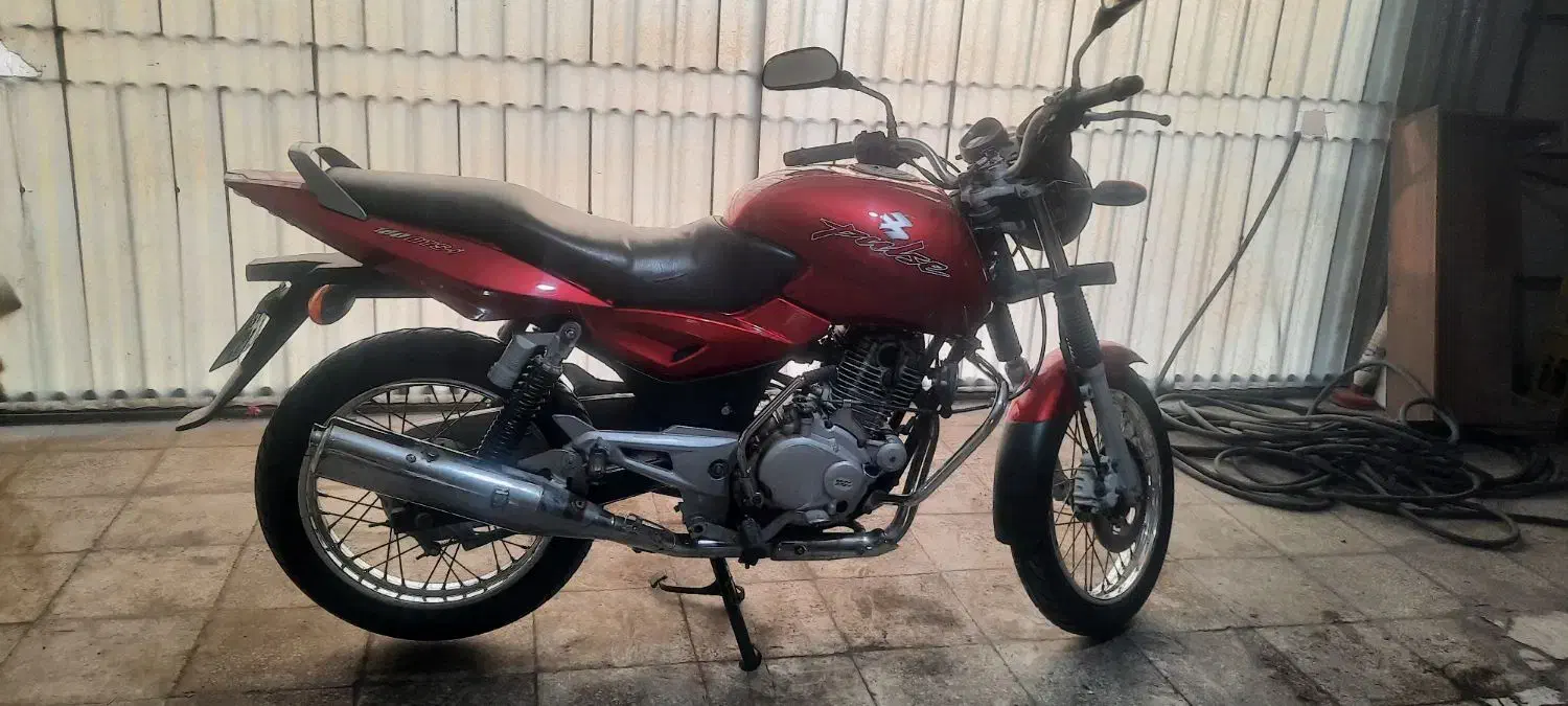 موتور پالس قرمز|موتورسیکلت|تهران, کیانشهر|دیوار