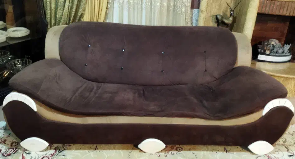 مبل ۷ نفره راحتی|مبلمان خانگی و میز عسلی|گرگان, |دیوار