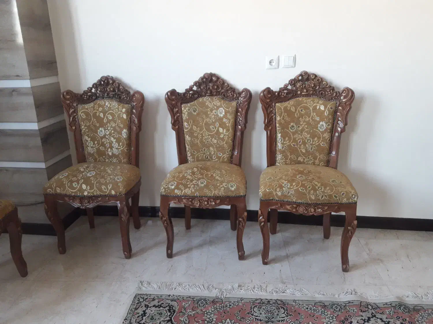 مبل سالم چوب راش|میز و صندلی غذاخوری|اصفهان, سرتاوه|دیوار