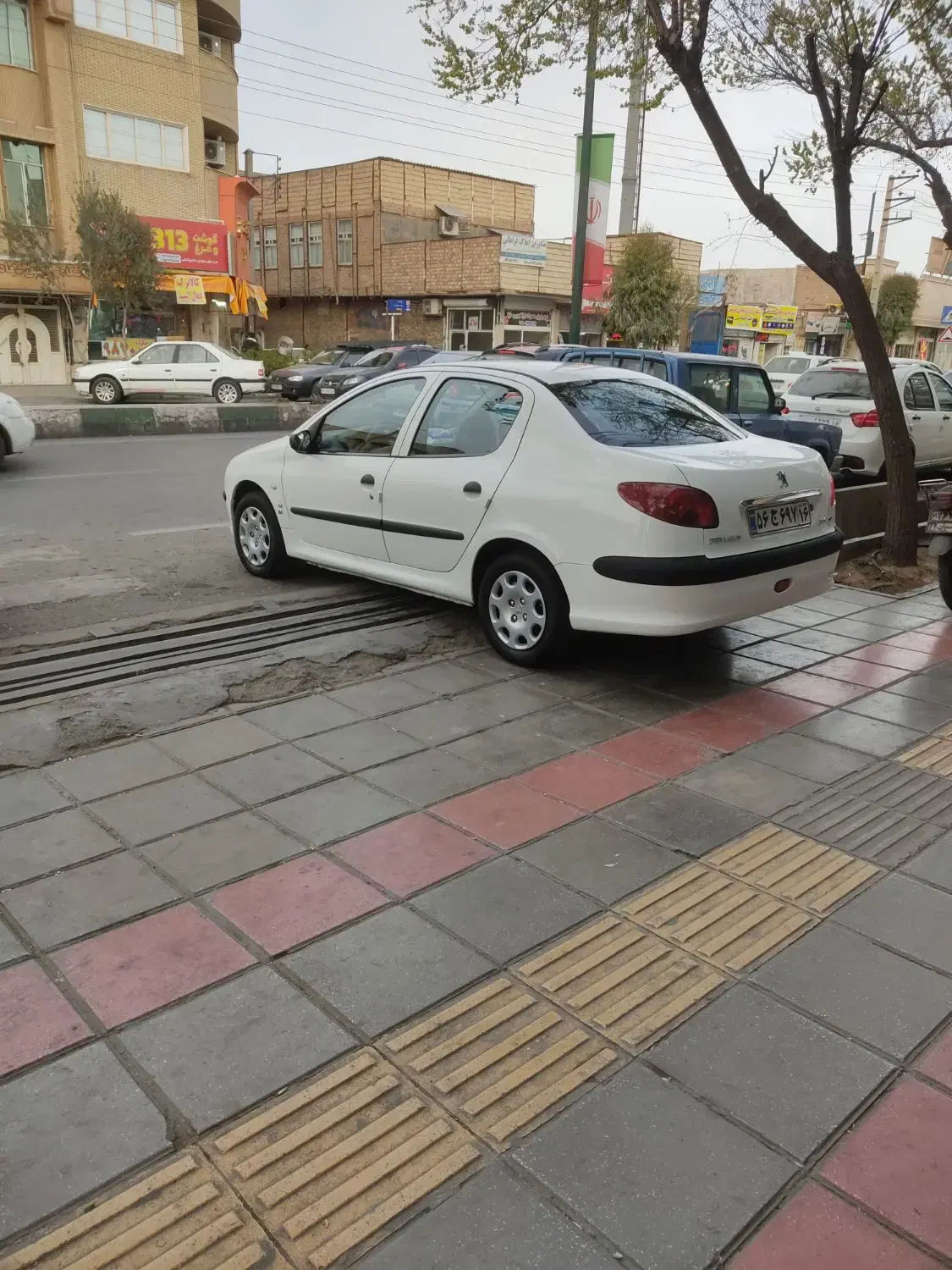 206 sd|خودرو سواری و وانت|قم, قلعه کامکار|دیوار