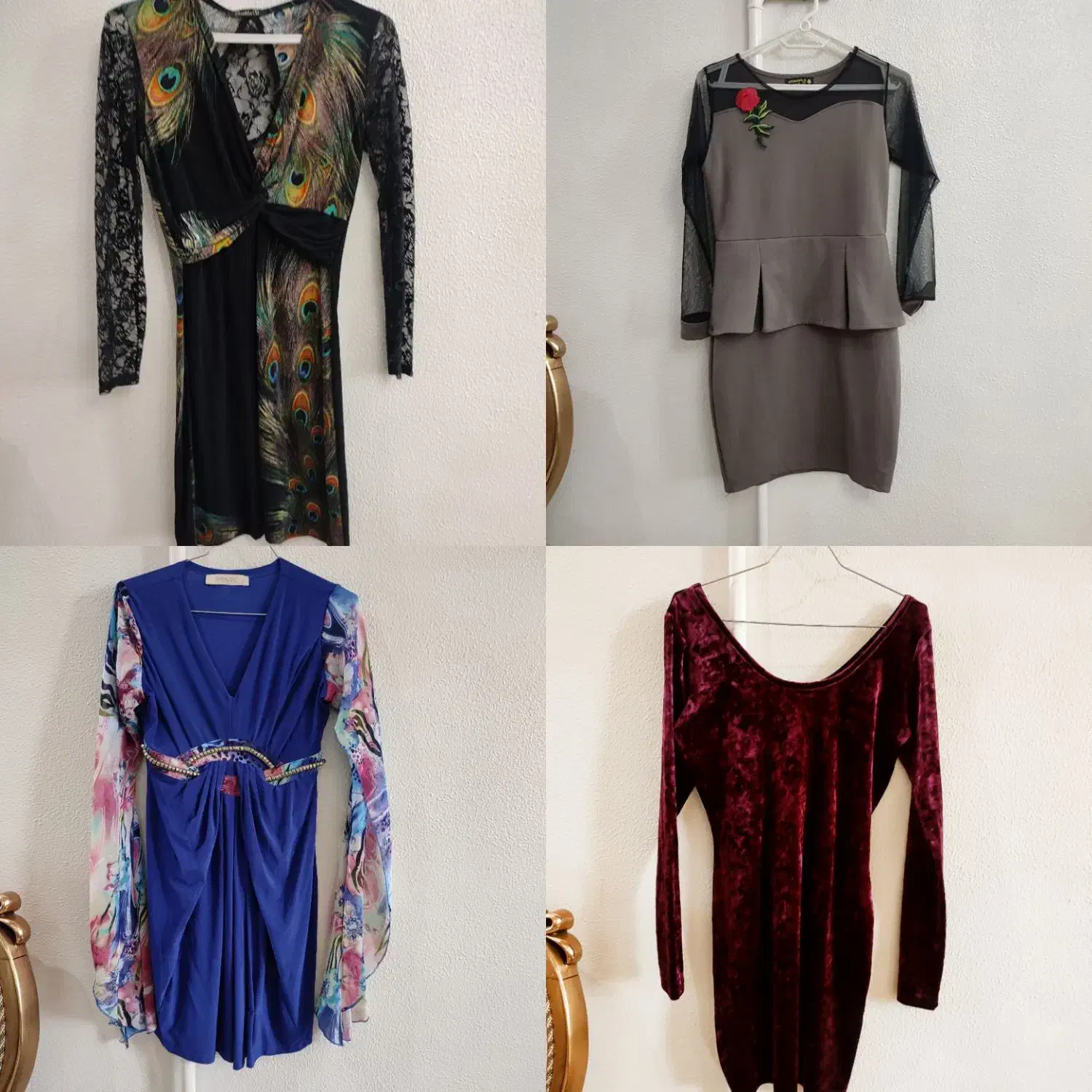 تعداد زیادی پالتو و مانتو و لباس مجلسی|لباس|شاهینشهر, خانه کارگر|دیوار