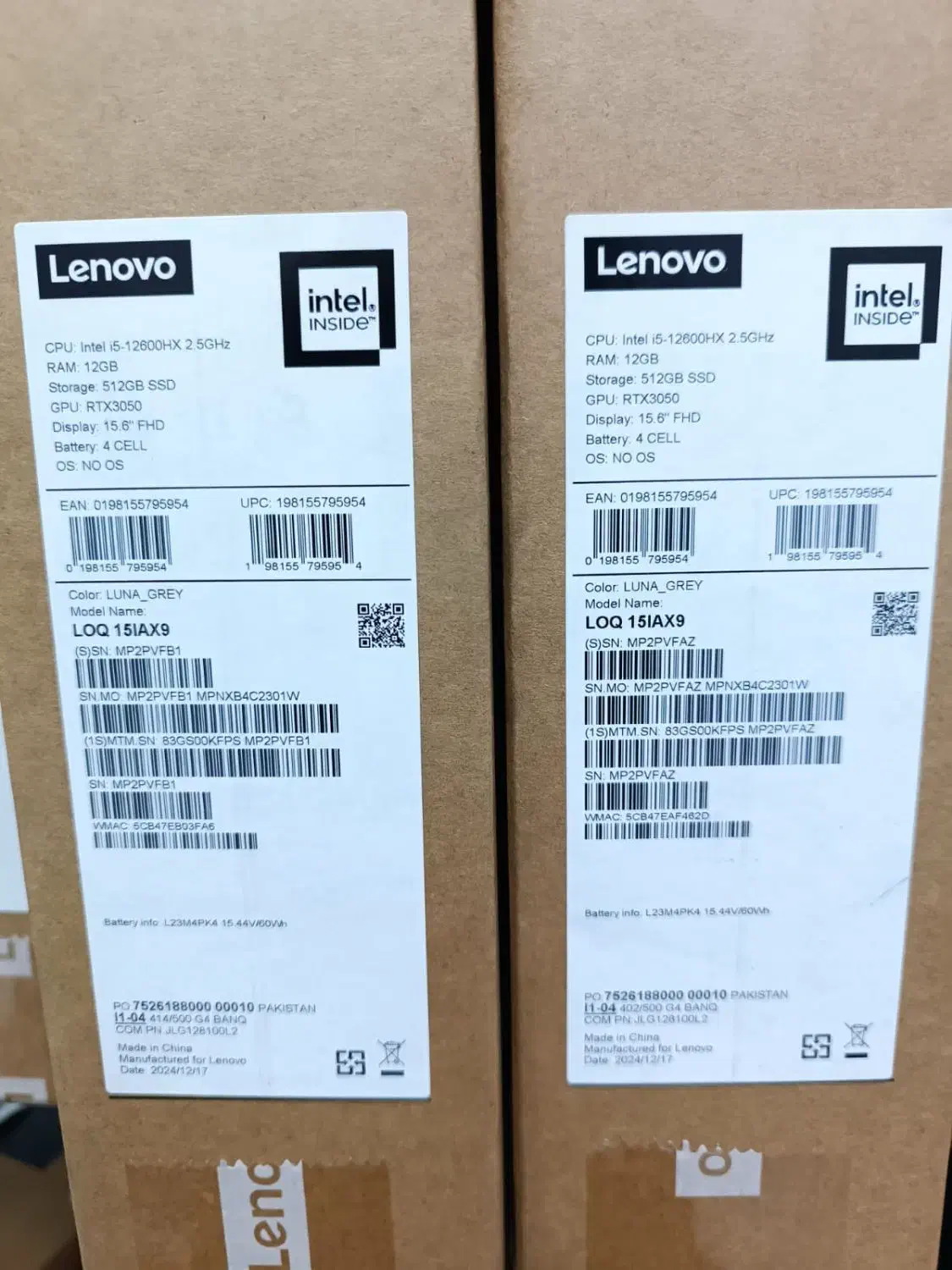پیش فروش ویژه LenovoLoQ /i5 12600Hx/ rtx 3050 6gig|رایانه همراه|مشهد, سناباد|دیوار