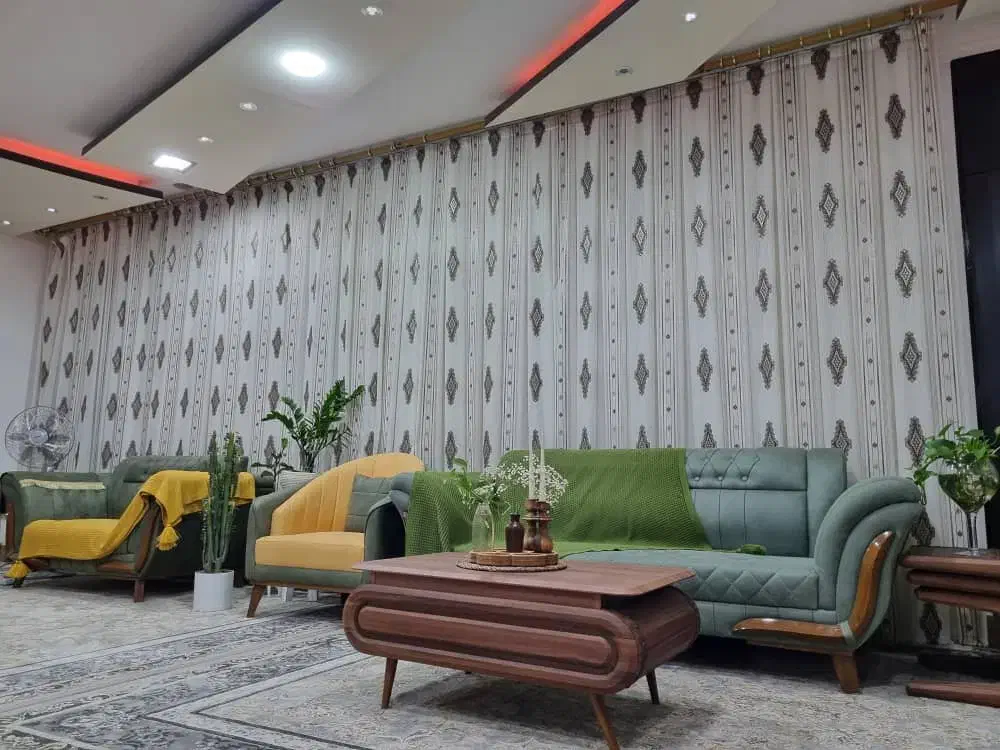 پرده پذیرایی|پرده، رانر، رومیزی|شاهینشهر, عطار|دیوار