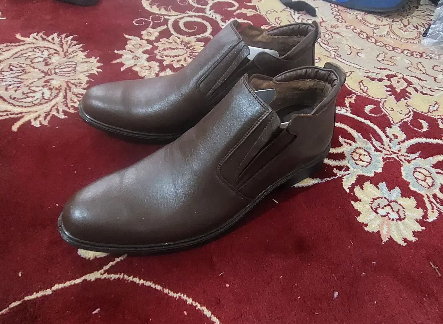 نیم بوت چرم طبیعی کاملا نو سایز ۴۴|کیف، کفش، کمربند|گرگان, |دیوار