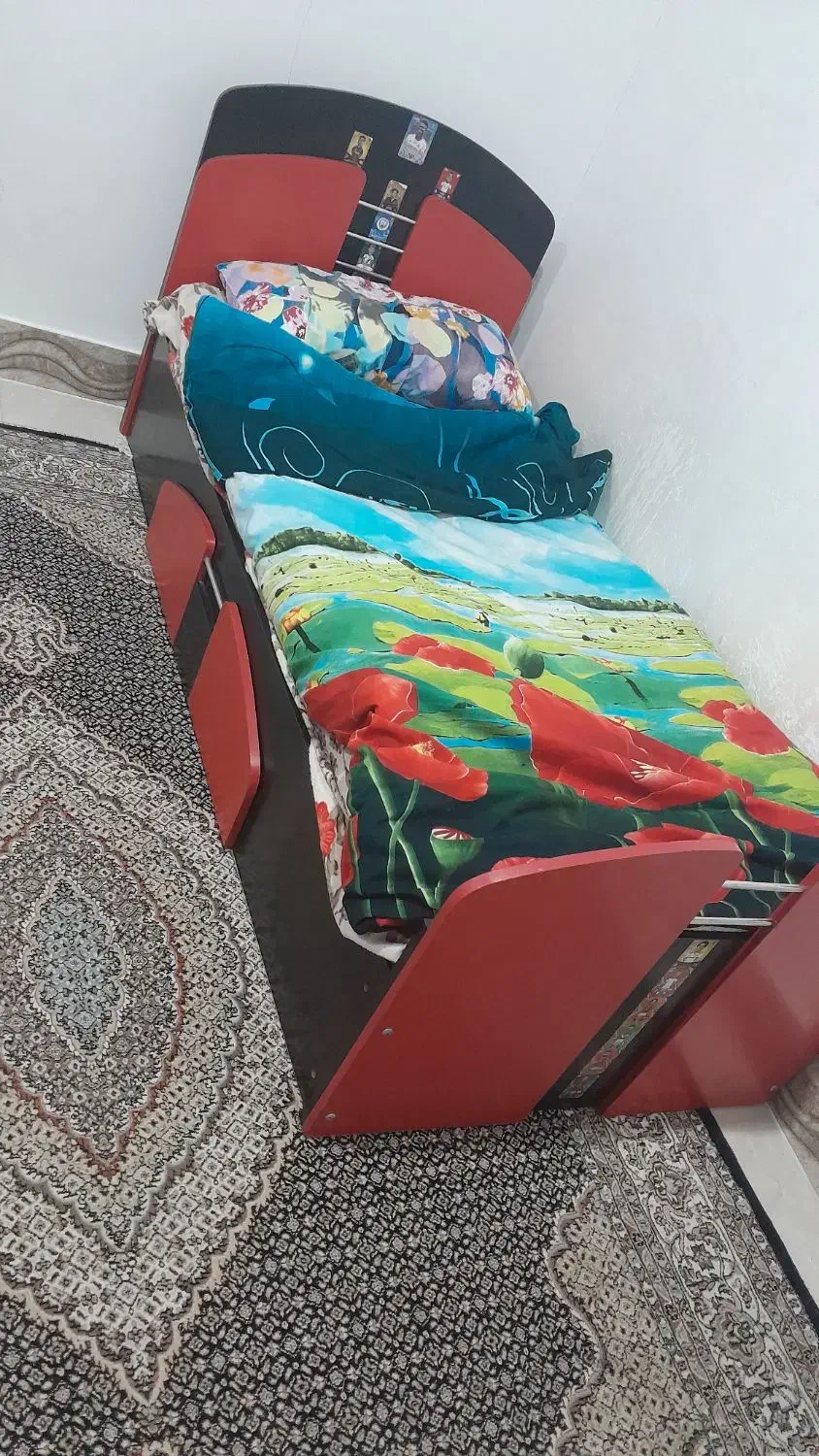 تخت خواب یک نفره|تخت و سرویس خواب|مشگین شهر, |دیوار