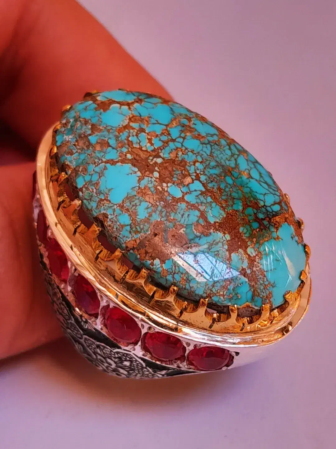 فیروزه نیشابوری کلکسیونی|جواهرات|شیراز, گلشن|دیوار