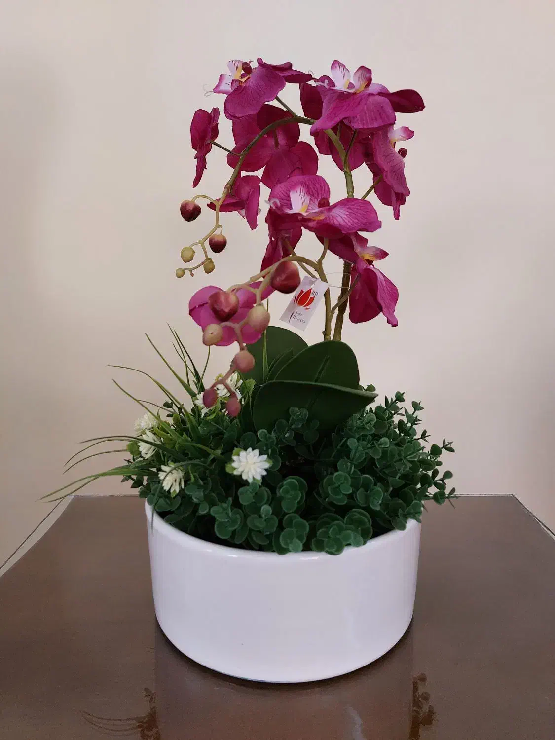 گلدان ، ارکیده ، گل مصنوعی|گل مصنوعی|مشهد, فرهنگ|دیوار