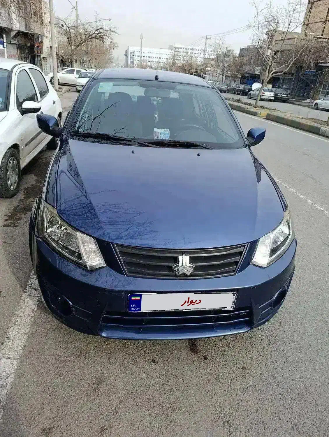 ساینا ۹۸ آبی متالیک|خودرو سواری و وانت|مشهد, کوی المهدی|دیوار