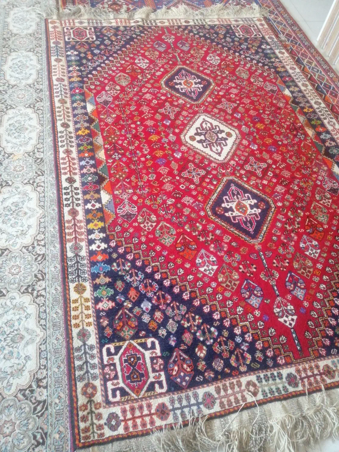 فرش  دستباف قشقایی|فرش|صدرا-فارس, فاز ۱|دیوار