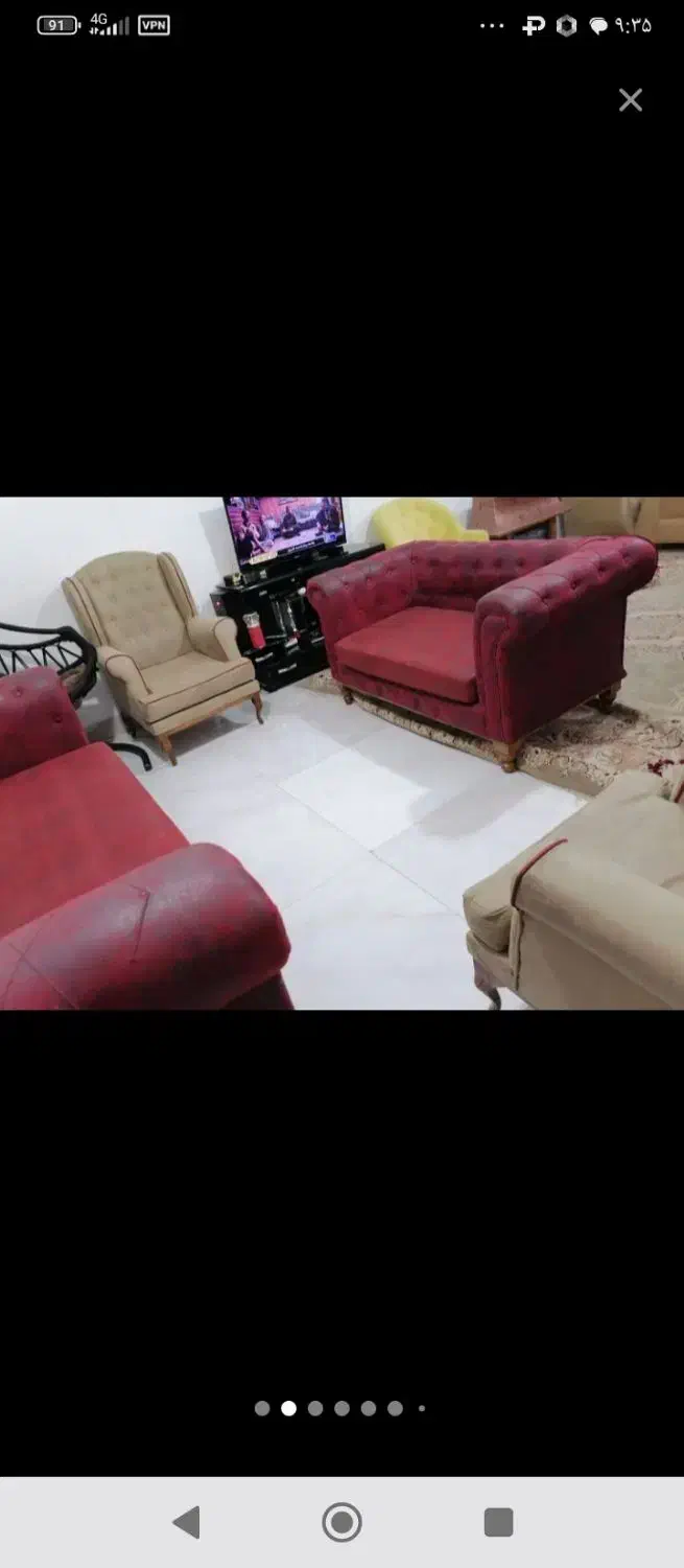 فروش ف و ری تا فردا شب مبلمان نخل سبز|مبلمان خانگی و میز عسلی|نیشابور, ابراهیم ادهم|دیوار