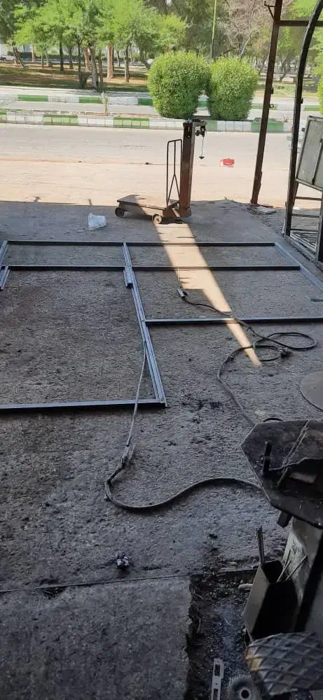 درب فرم قاب پنجر سایبان هرچیه باش|مصالح و تجهیزات ساختمان|بندر ماهشهر, |دیوار