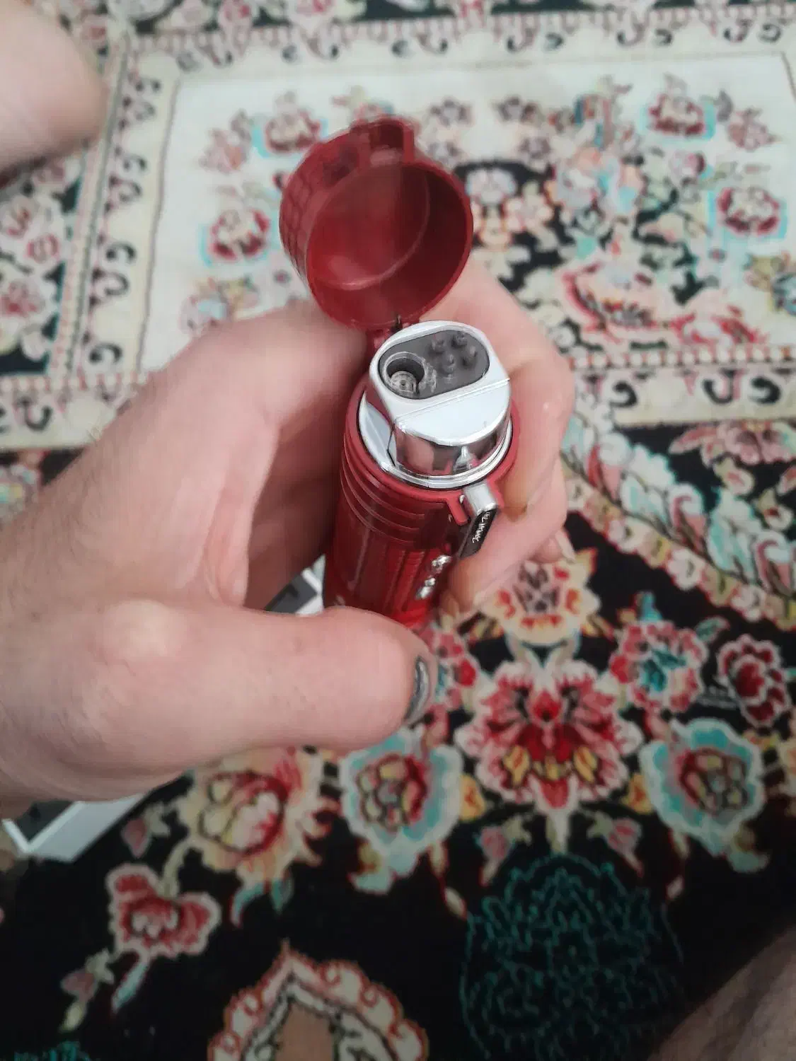 چراغ قوه همراه با فندک شارژی|لامپ و چراغ|گرگان, |دیوار