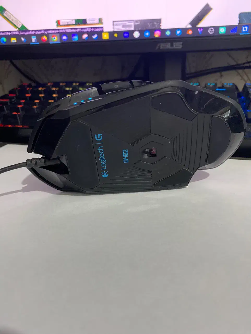 موس لاجیتک g402|قطعات و لوازم جانبی رایانه|شیراز, کوشک میدان|دیوار