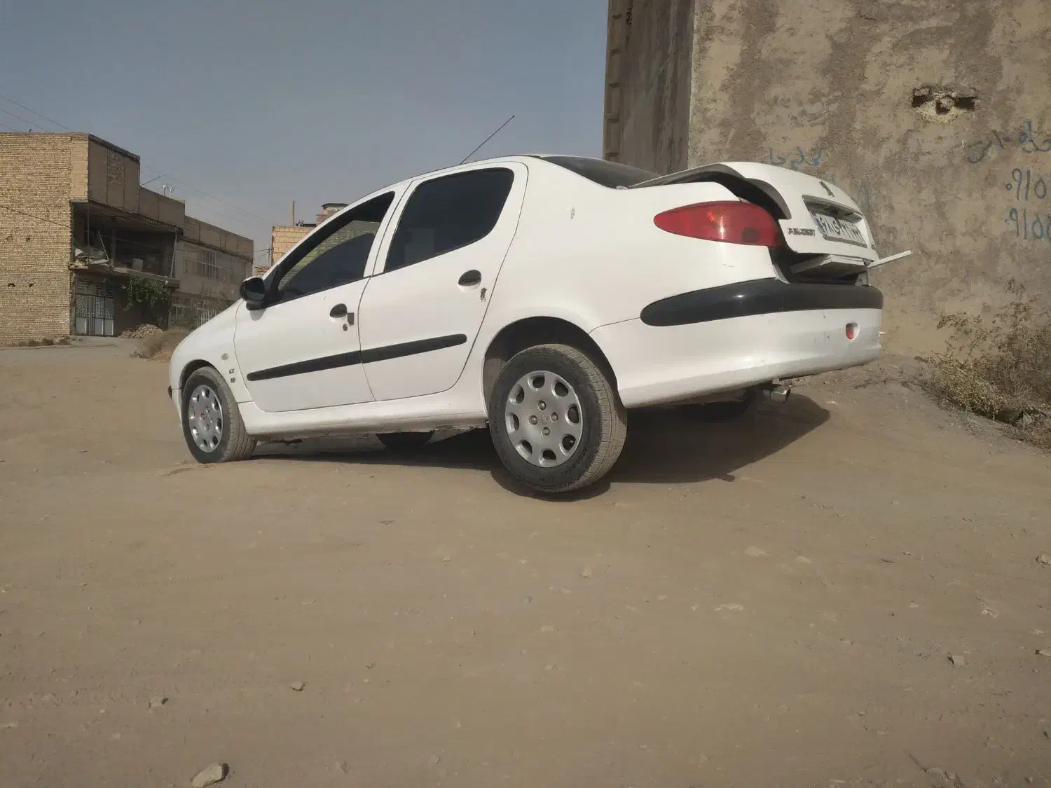 206 قیمت مناسب ۸۹ تیوفایو|خودرو سواری و وانت|نیشابور, شهرک جانبازان|دیوار