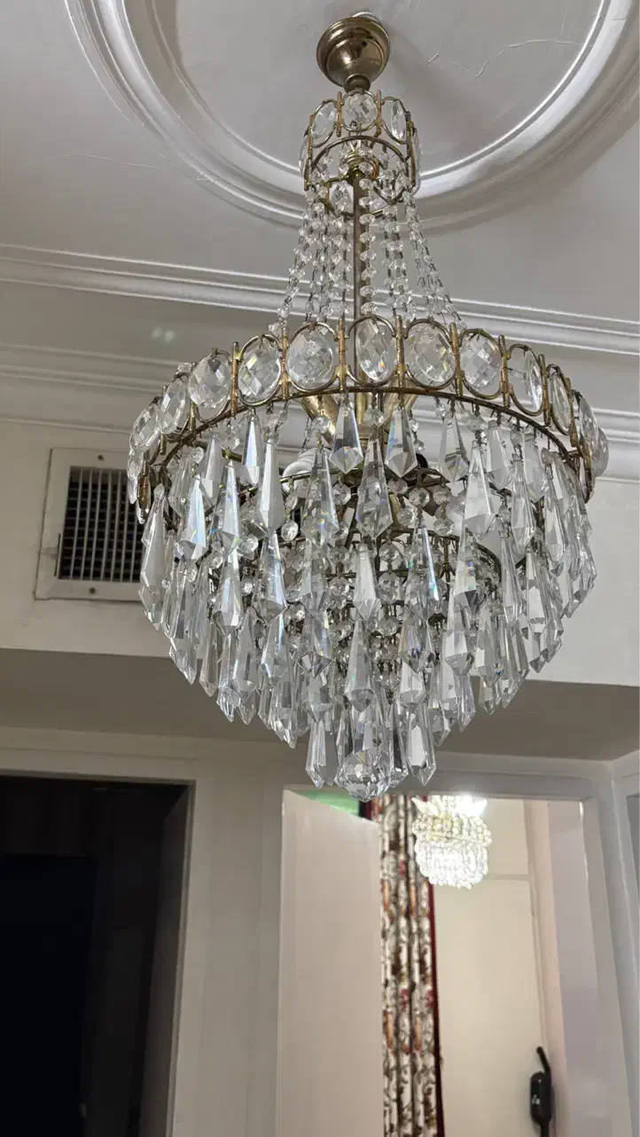 لوستر کریستالی|لوستر و چراغ آویز|تهران, پونک|دیوار