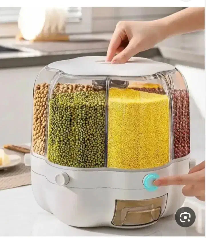 جا حبوباتی چرخشی|ظروف نگهدارنده، پلاستیکی، یک‌بارمصرف|قم, علی آباد|دیوار