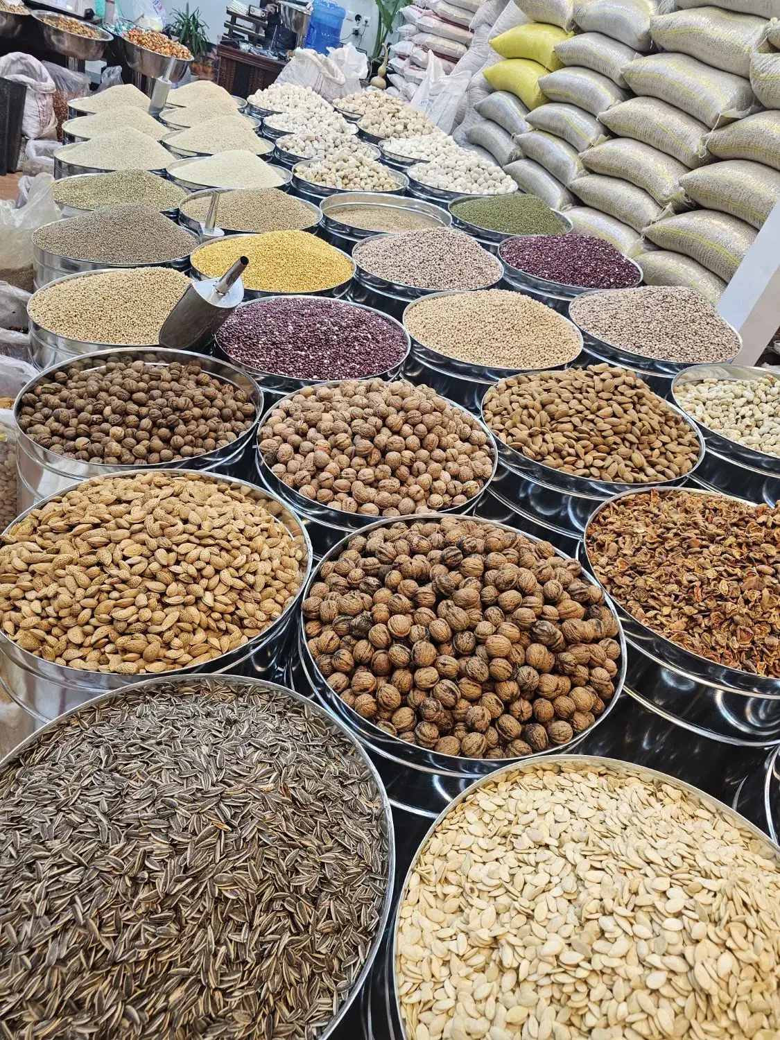 پاتیل خشکبار حبوبات آجیل سطل قفسه|فروشگاه و مغازه|تهران, بازار|دیوار