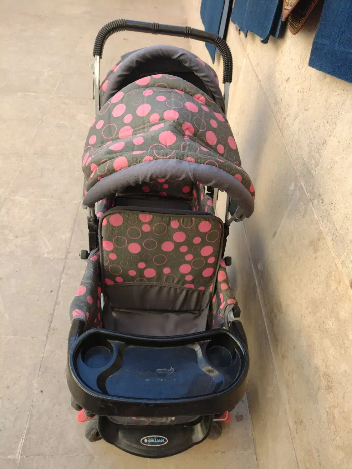 کالاسکه بچه در حد نو|کالسکه و لوازم جانبی|قم, نخودی|دیوار