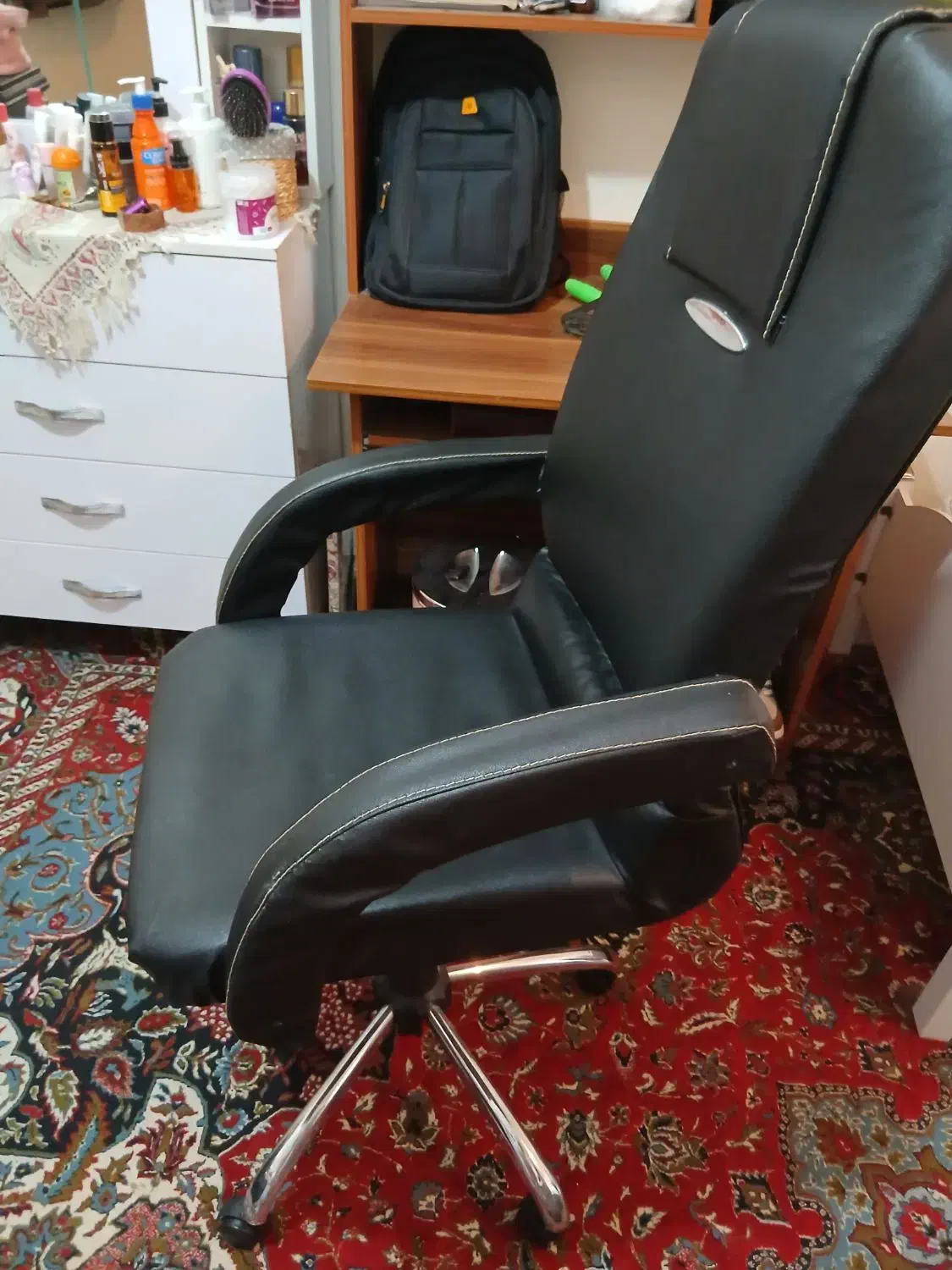 صندلی چرخ دار مطالعه قابلیت تنظیم ارتفاع|صندلی و نیمکت|دزفول, |دیوار