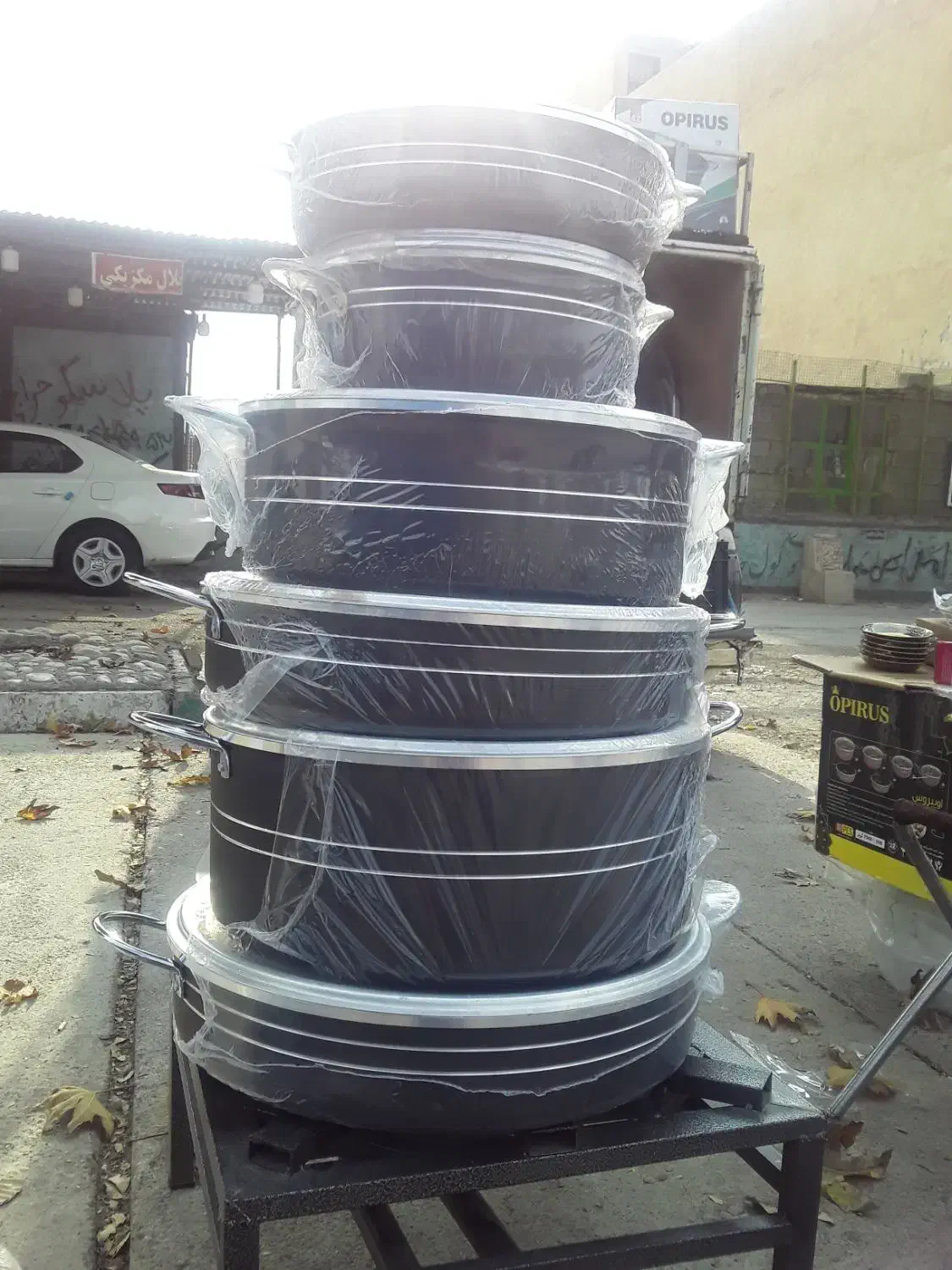 فروشی|ظروف پختوپز|رومشکان, |دیوار