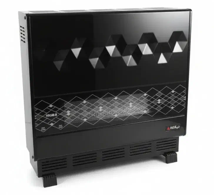 بخاری گازی نیک‌کالا مدل مهتاب مشکی دودکش‌دار|بخاری، هیتر، شومینه|کرج, شهرک بنفشه|دیوار