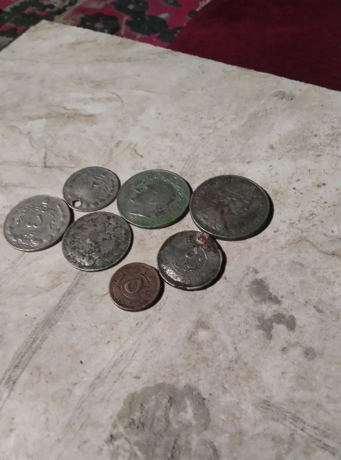 سکه قدیمی|کلکسیون سکه، تمبر، اسکناس|نیمروز, |دیوار