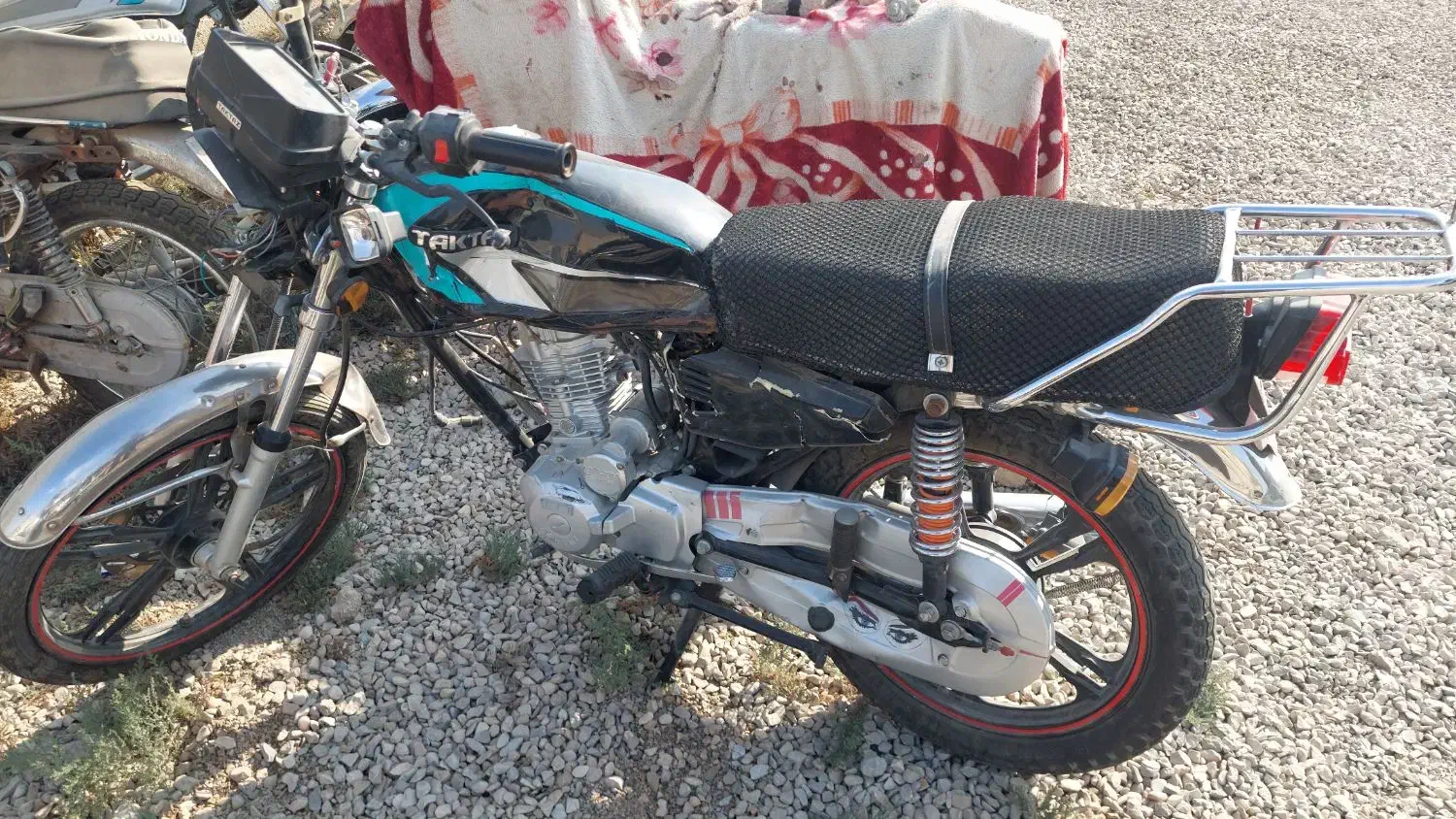 متور تکتاز ۱۴۰۲ دیسکی - کیلومتر دیجیتال|موتورسیکلت|امیدیه, |دیوار