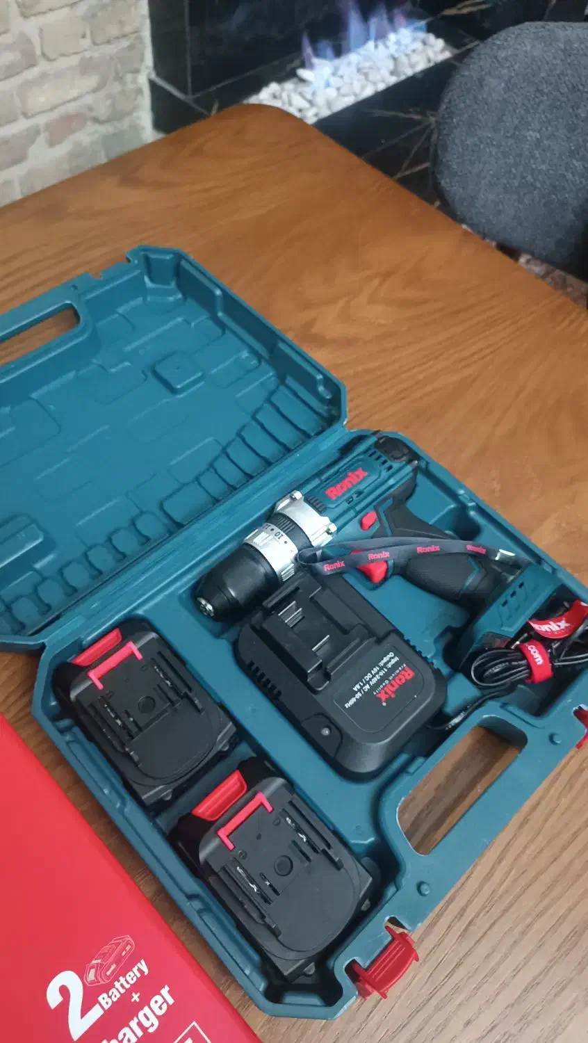 دریل پیچ گوشتی شارژی رونیکس 8615|ابزارآلات|ری, دولتآباد|دیوار