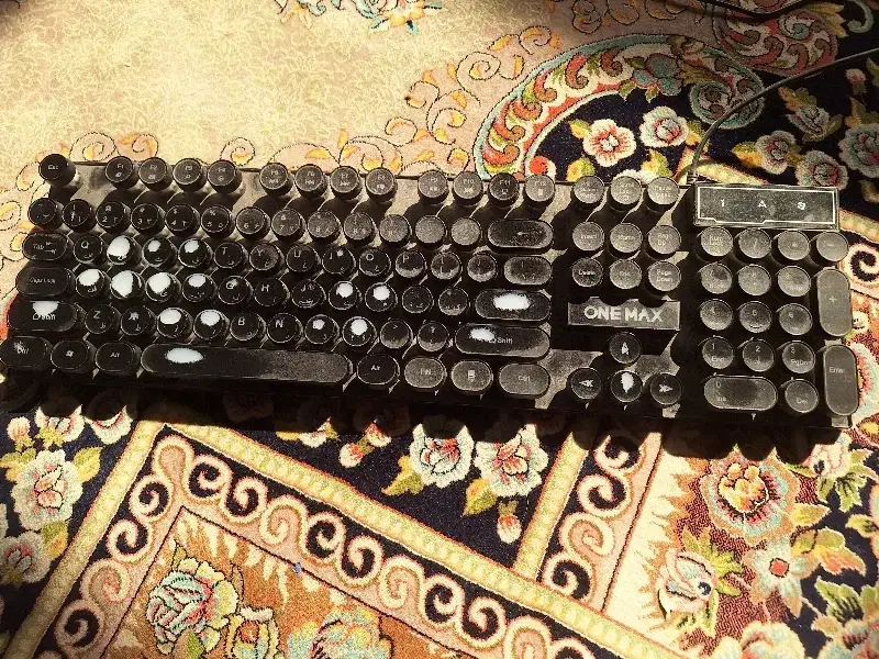 کیبورد گیمینگ one max مدل OM-G5200|قطعات و لوازم جانبی رایانه|خمینی‌شهر, |دیوار