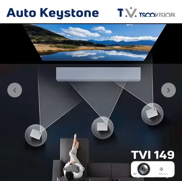 ویدیو پروژکتور تسکو مدل TVI 149|تلویزیون و پروژکتور|کرج, گلشهر|دیوار