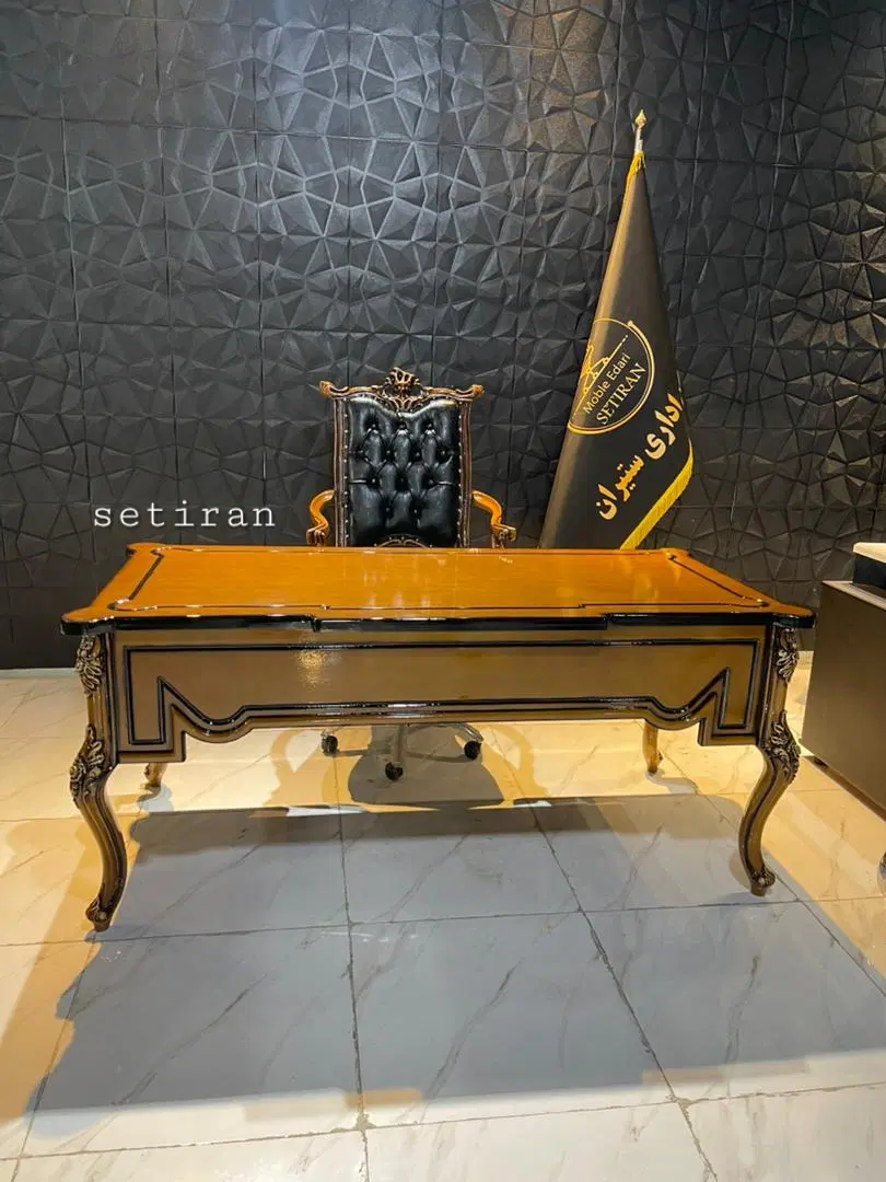 مبل سلطنتی اداری کلاسیک شاهانه دفاتر وکالت شرکت|مبلمان اداری|کرمانشاه, |دیوار
