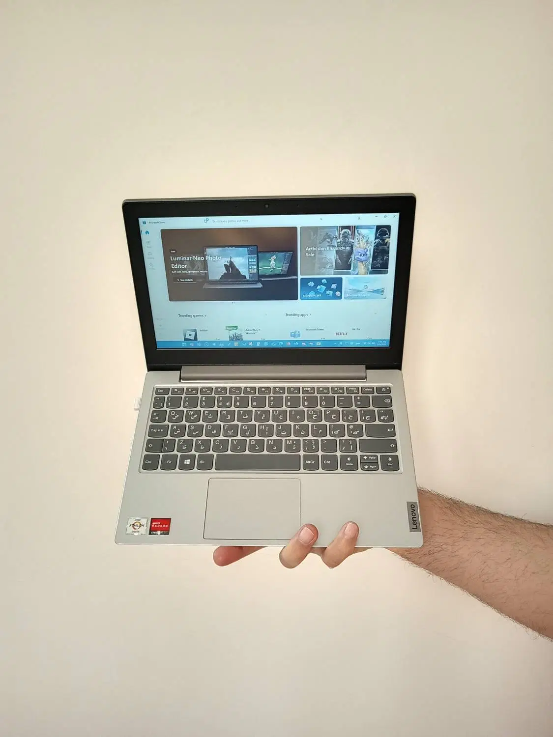 لپ تاپ 11 اینچی لنوو مدل IdeaPad 1-Athlon در حد نو|رایانه همراه|کرج, برغان|دیوار