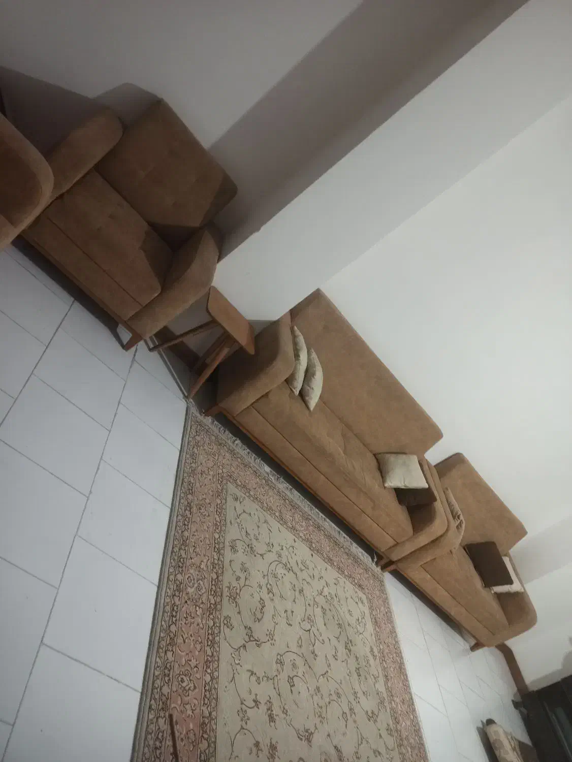 فروش مبل هفت نفره در حد نو|مبلمان خانگی و میز عسلی|فردیس, شهرک شهید حسینی|دیوار