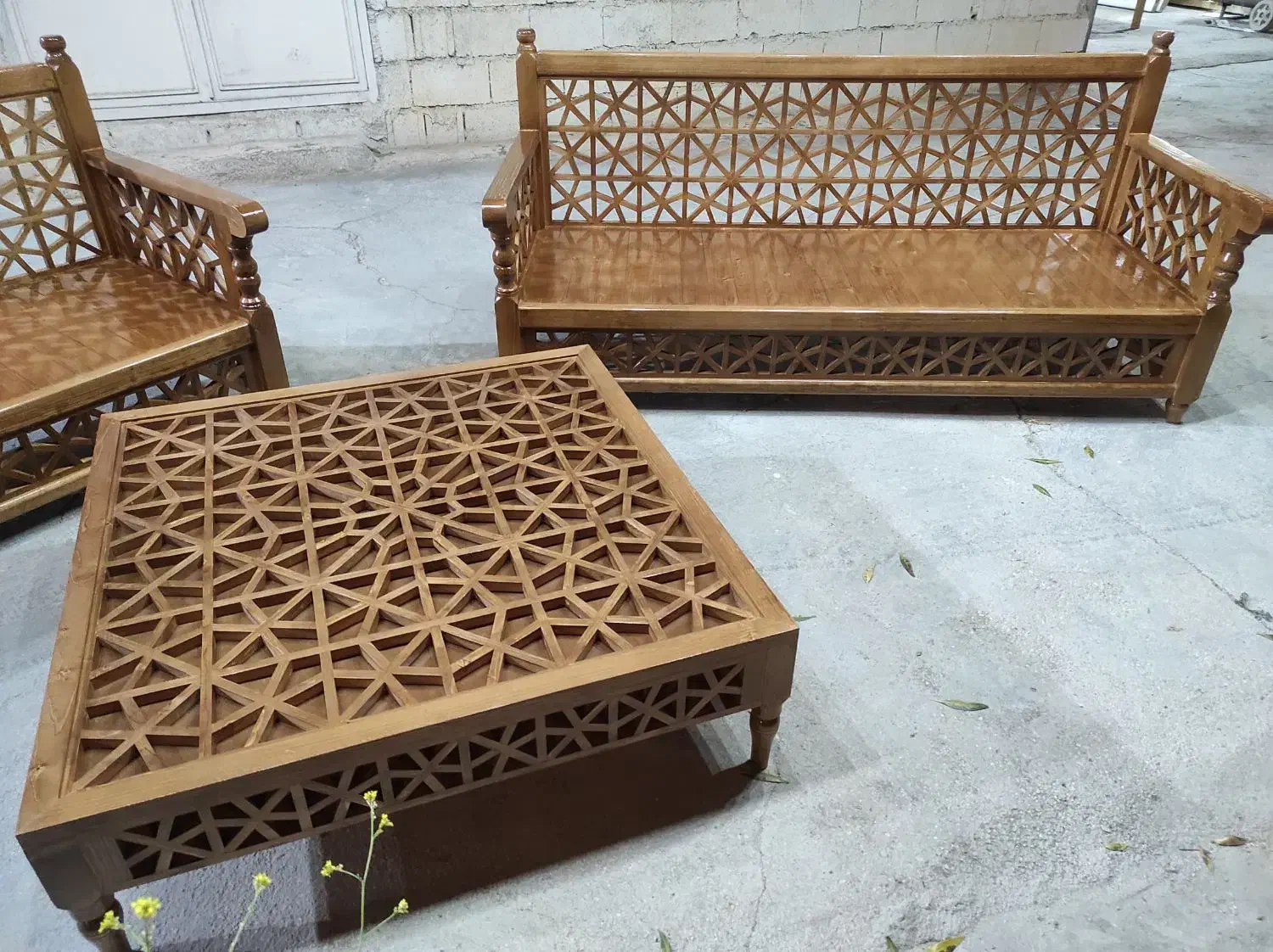 مبل سنتی طرح مصری|مبلمان خانگی و میز عسلی|جهرم, |دیوار