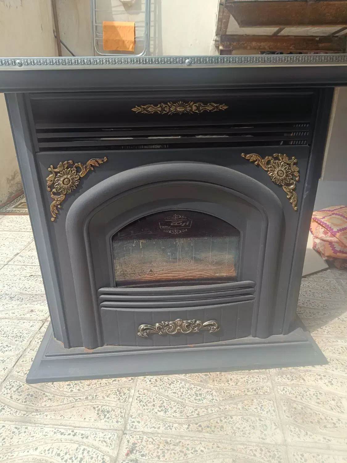 بخاری شومینه ارج|بخاری، هیتر، شومینه|زنجان, |دیوار