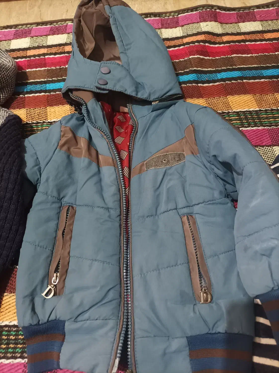 کاپشن ولباس پسرانه درحد نو|کفش و لباس بچه|سراوان, |دیوار