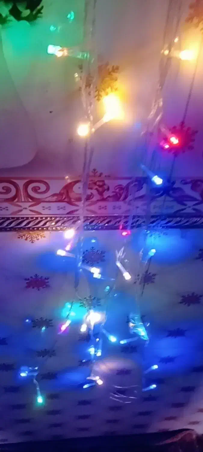 رقص نور ۷ رنگ ۹ متری|لامپ و چراغ|ایرانشهر, |دیوار