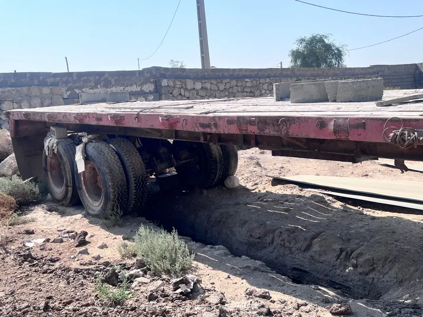 دو عدد کفی چرخ ۲۴|خودرو سنگین|خمیر, |دیوار