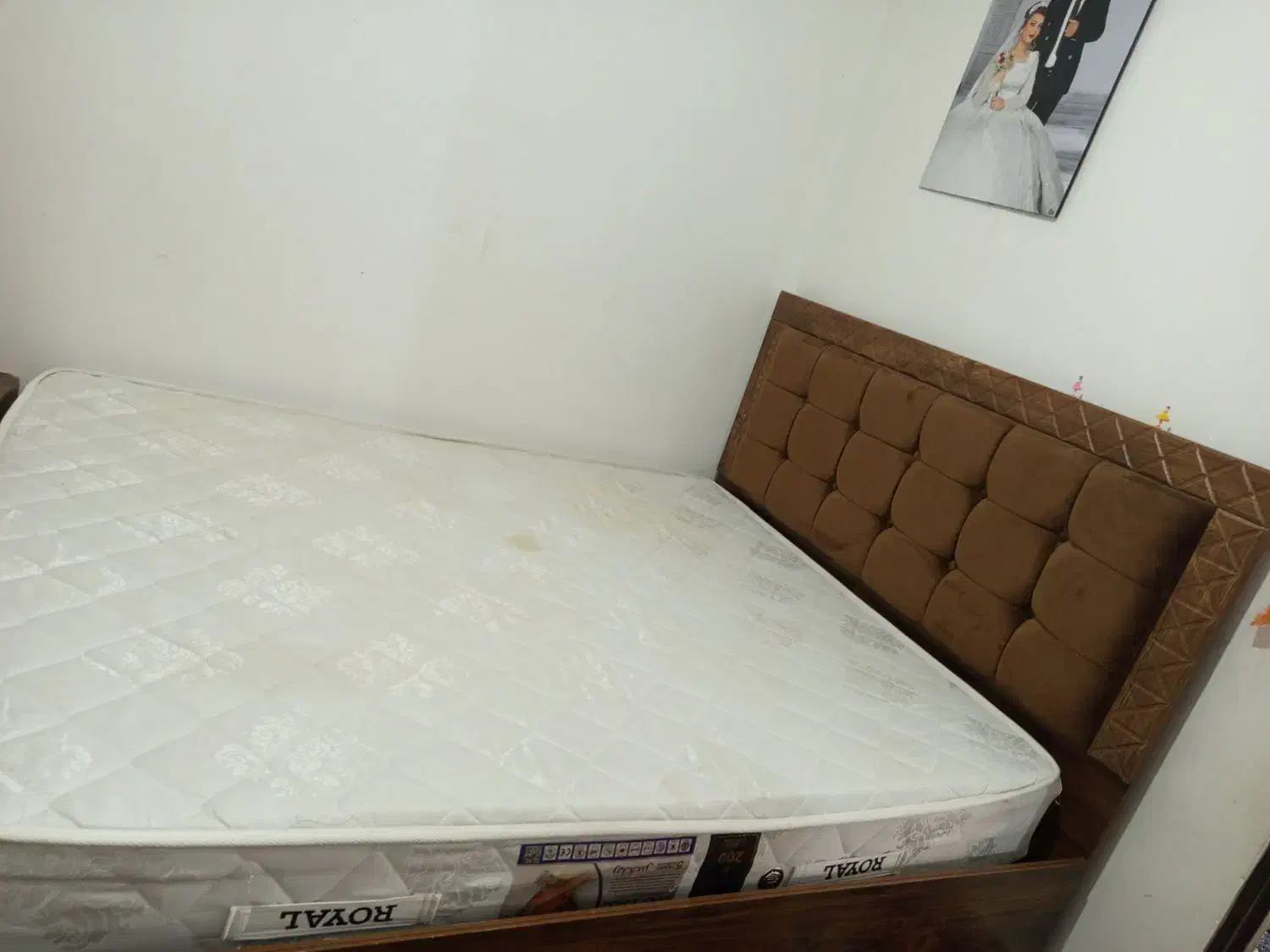 تخت خواب پاتختی کمد میز آرایش تشک|تخت و سرویس خواب|ضیاء آباد, |دیوار
