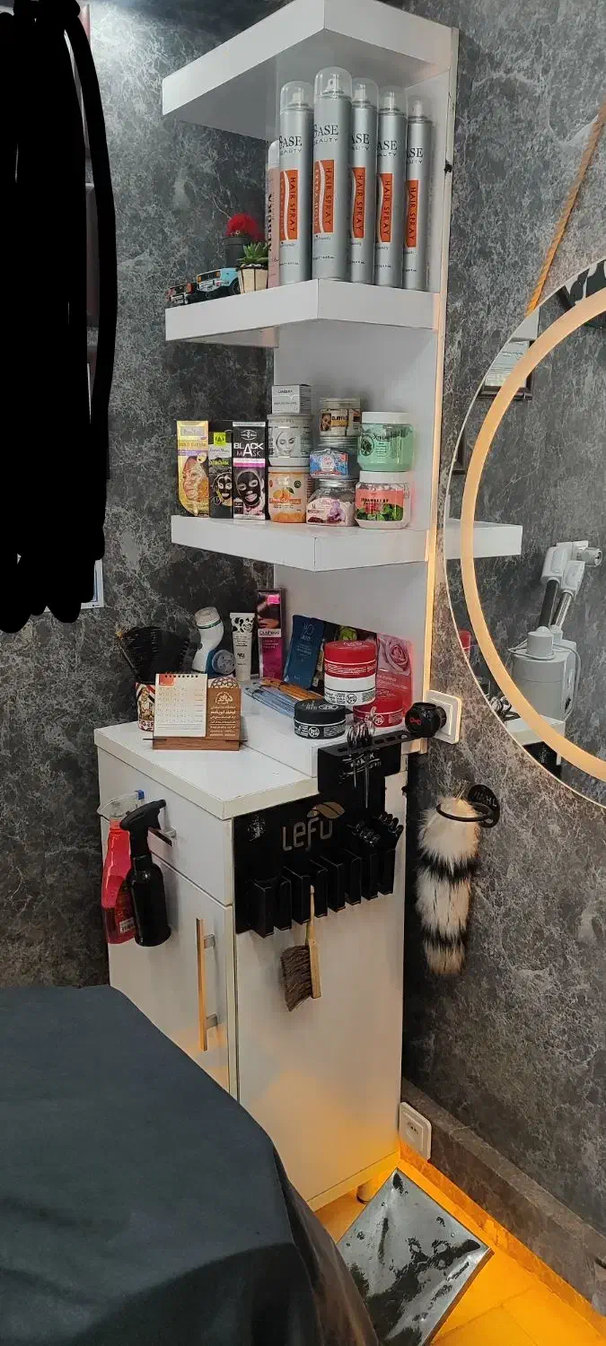 2 عدد دکور mdf آرایشگاه|آرایشگاه و سالنهای زیبایی|ابریشم, |دیوار