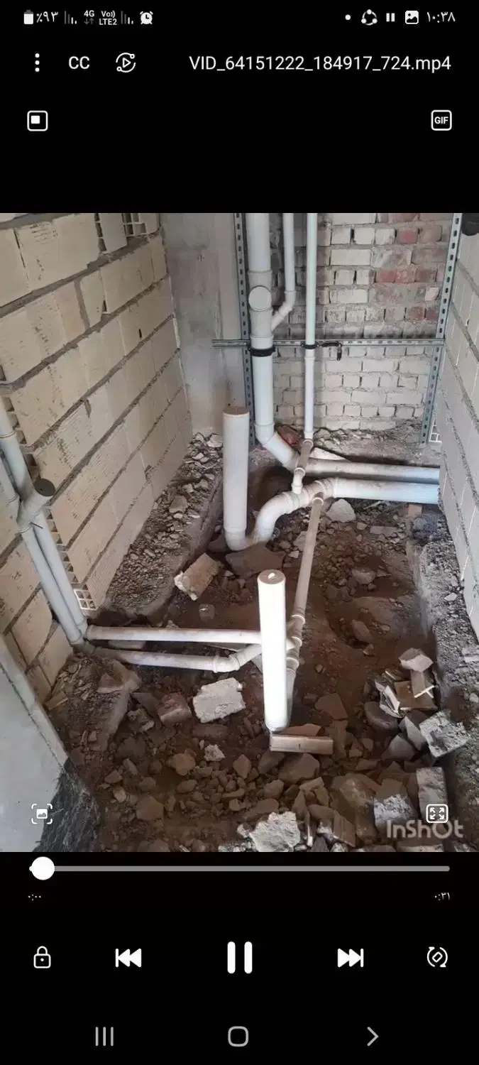 لوله کشی آب وفاضلاب.نصب پمپ منبع.شیرالات.آبگرمکن|خدمات پیشه و مهارت|کهنوج, |دیوار