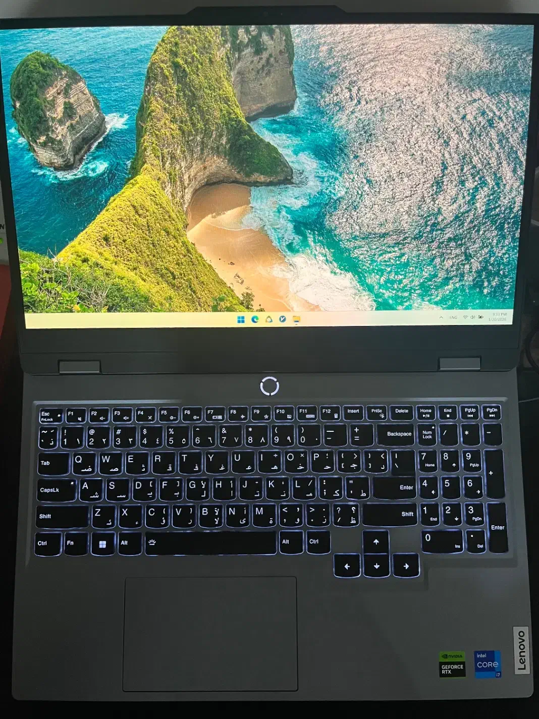 لپتاپ لنوو لوک درحد نو|رایانه همراه|شهرکرد, |دیوار