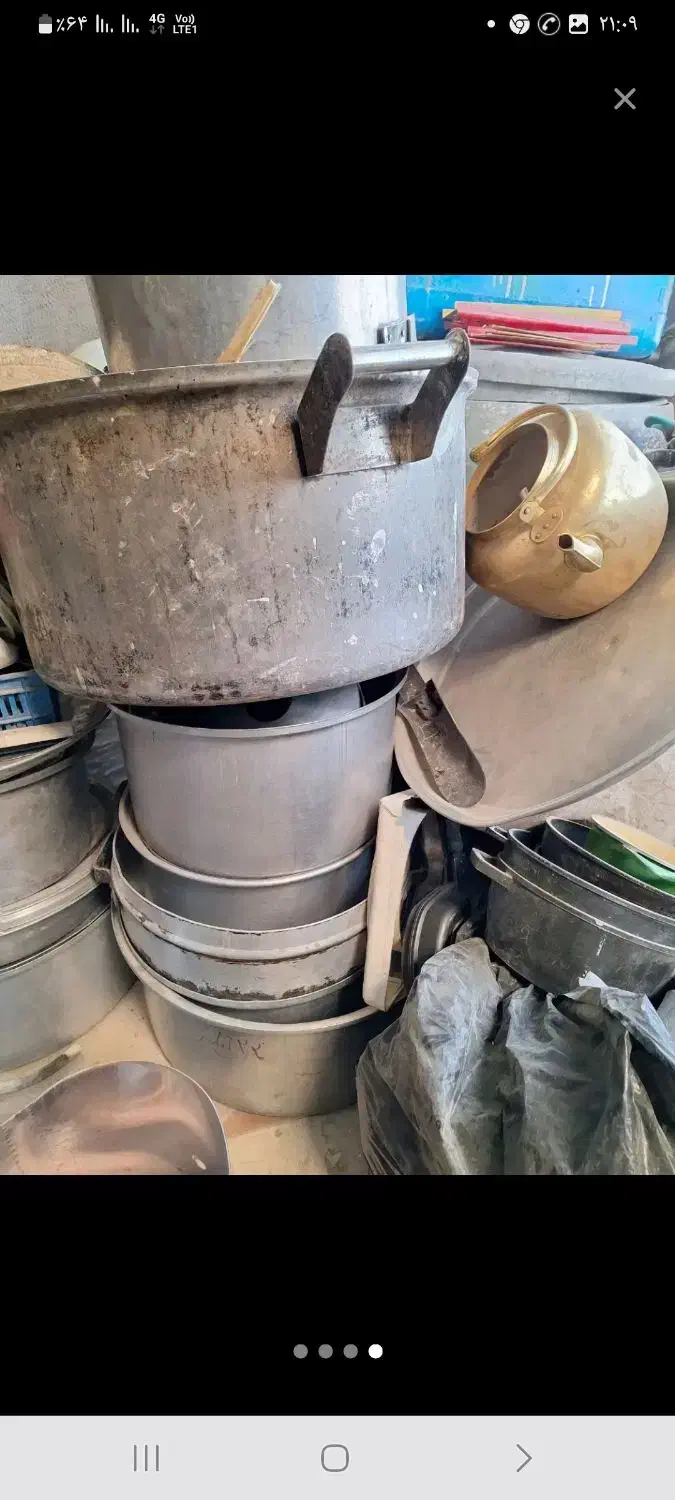 نیکل مس برنج سماور قابلمه شیرآلات چراغ|کلکسیون اشیاء عتیقه|بیرجند, |دیوار