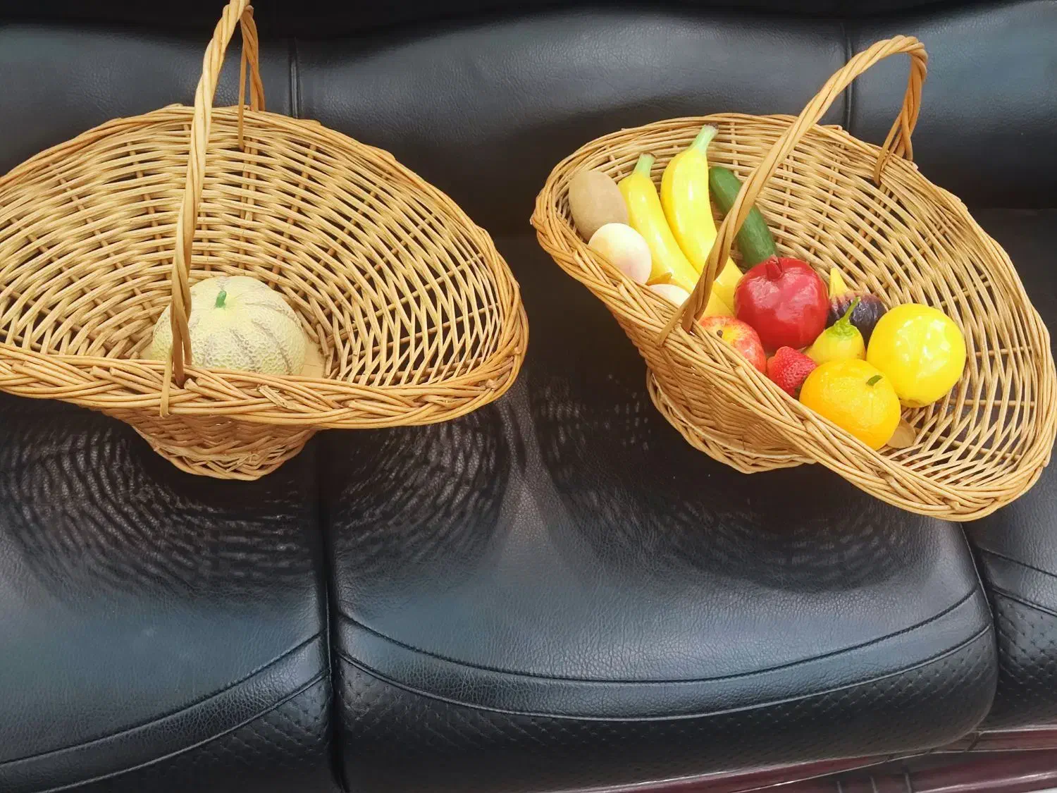 دو عدد سبد حصیری|صنایع دستی و سایر لوازم تزئینی|رشت, کاکتوس|دیوار