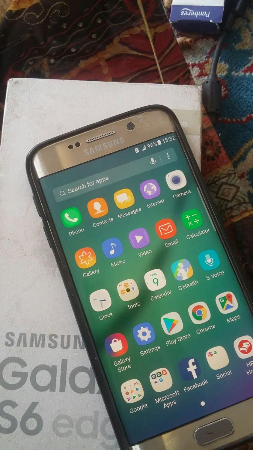 گوشی گلکسی s6 edge معاوضه هم دارم|موبایل|مشهد, فاطمیه|دیوار