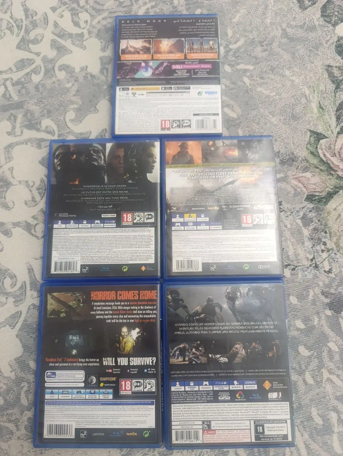 دیسک بازی های ps4وps5|کنسول، بازی ویدئویی و آنلاین|اسلام‌شهر, مسکن مهر اسلاشهر (شهرک امام خمینی)|دیوار